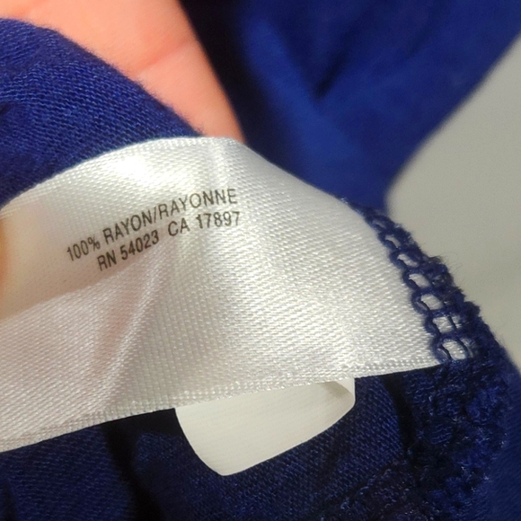 🛍 4/$20 🛍 Old Navy Women's Blue Tank Top-Size XL - Picture 5 of 5